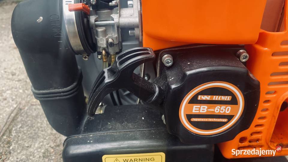 Dmuchawa spalinowa plecakowa EB650 sprawna mocna Elbląg