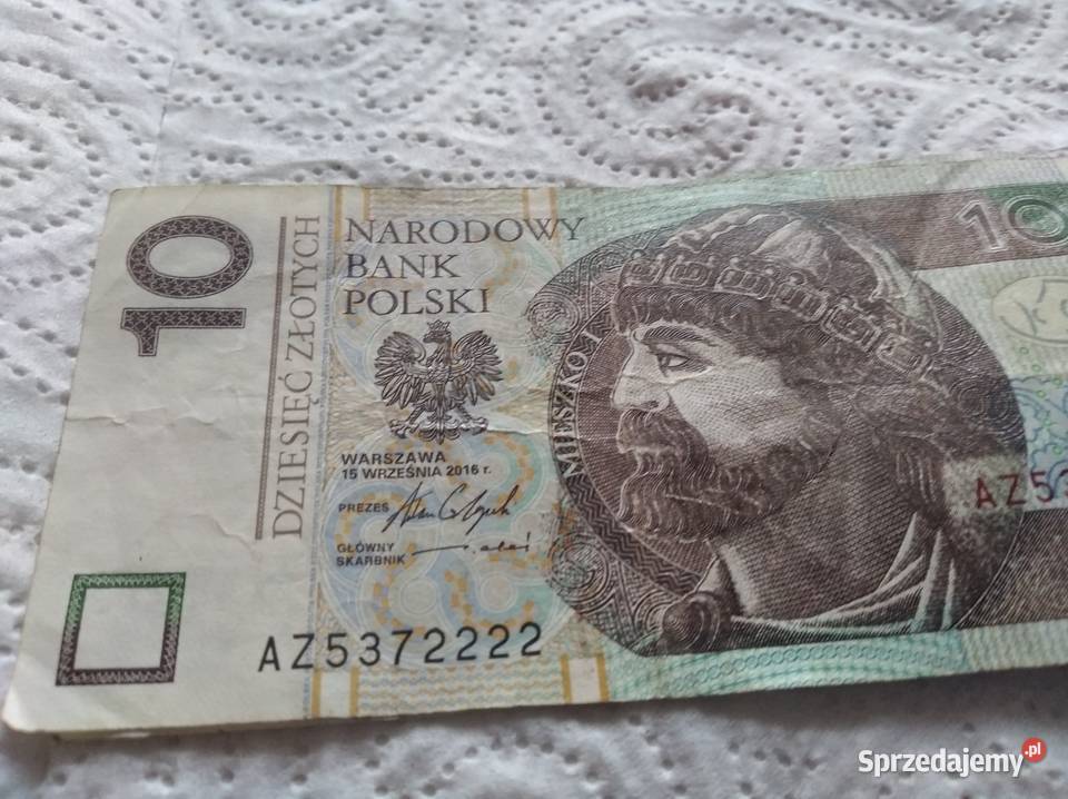 Banknoty kolekcjonerskie 10zl