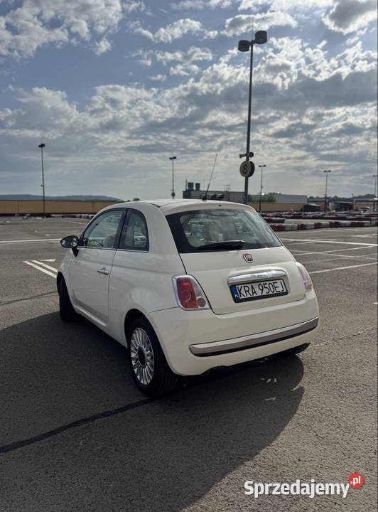 Fiat 500 2011 12 benz automat Kraków