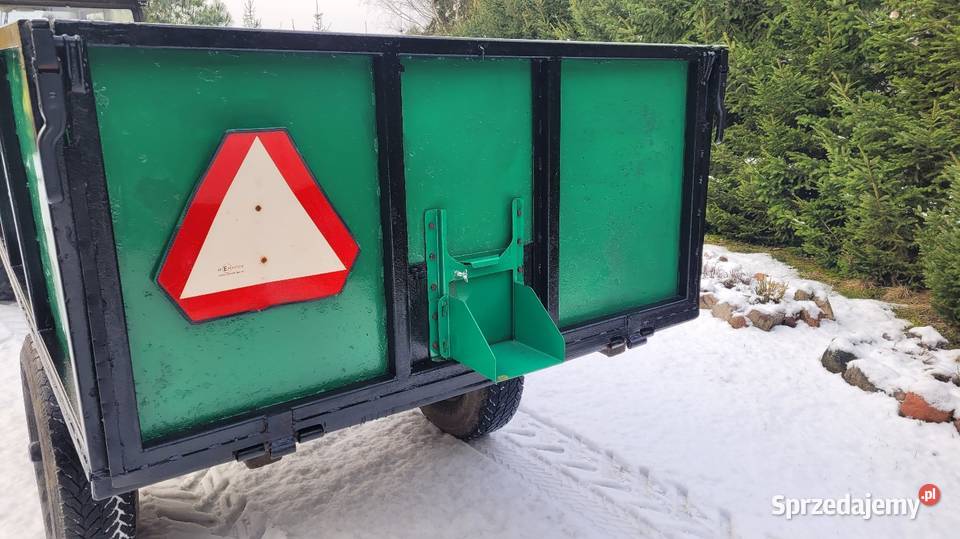 Przyczepa jednoosiowa wywrotka kujawsko-pomorskie