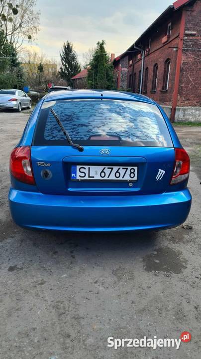 Kia Rio 13 2004r Gaz Rok produkcji 2004 Ruda Śląska