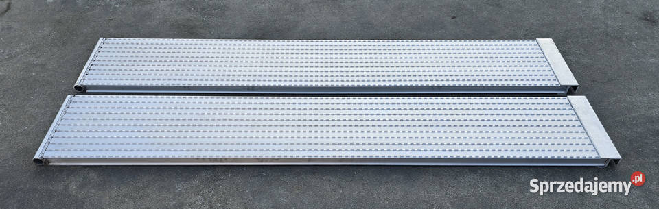 Najazdy aluminiowe frezowane 2500x340x40mm mocna dostawcze sprzedam