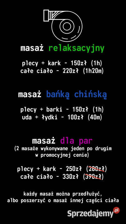 Masaż z dojazdem do domu Warszawa i mazowieckie