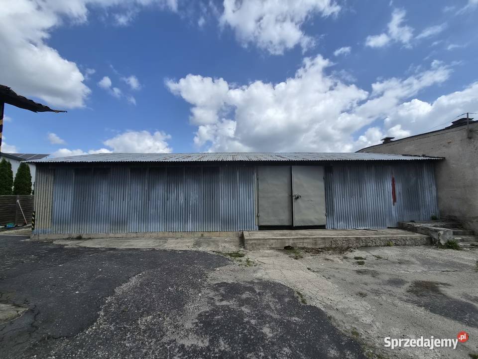 wiata hala stalowa 18x9m Pajęczno łódzkie sprzedam