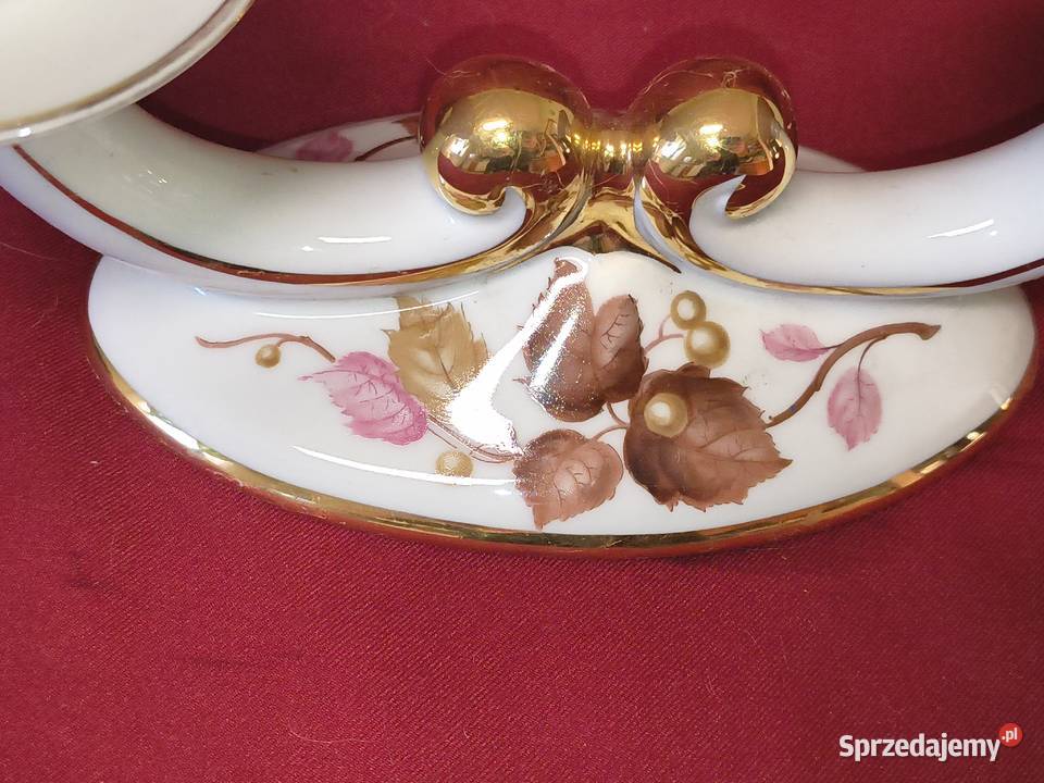 świecznik porcelana Alka Chorzew