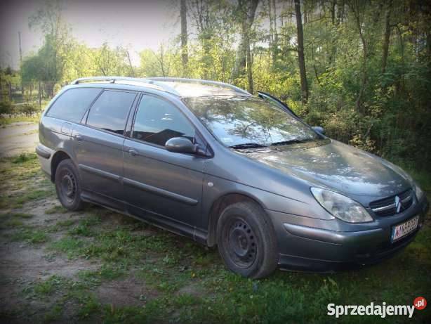 Citroen C5 najbogatsza wersja poduszka powietrzna mazowieckie Mińsk Mazowiecki