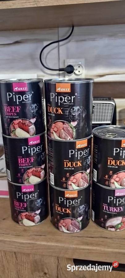 mokra karma piper dolnia noteci 800g psa17 sztuk Kraków sprzedam