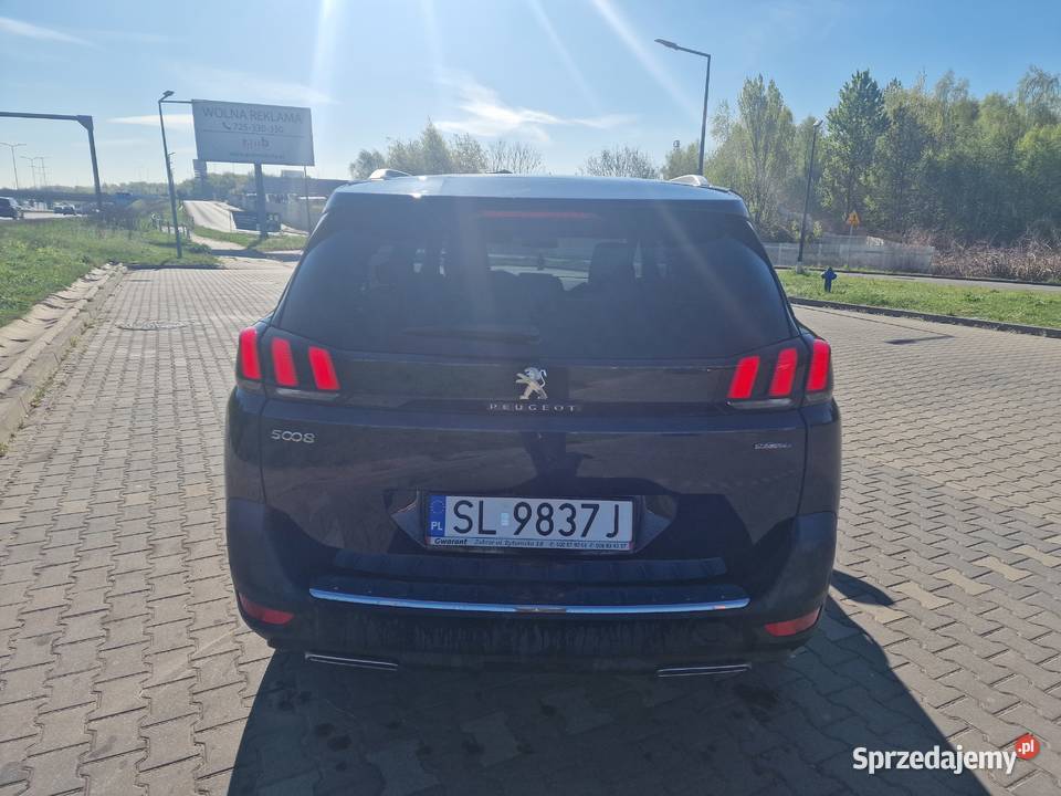 Peugeot 5008 GT Line BlueHDi 2018 Full LED czujnik zmierzchu Ruda Śląska