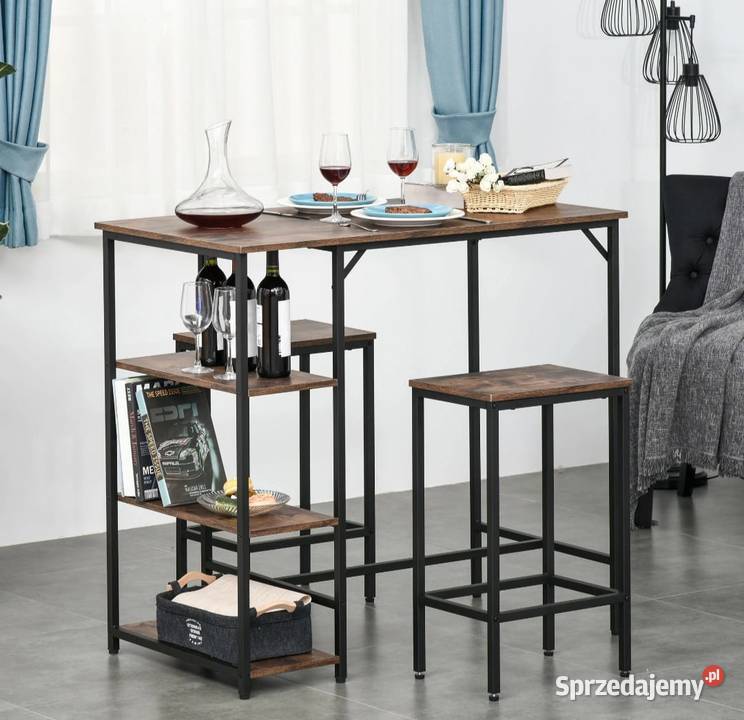 Zestaw stołków barowych Meble małopolskie Bochnia