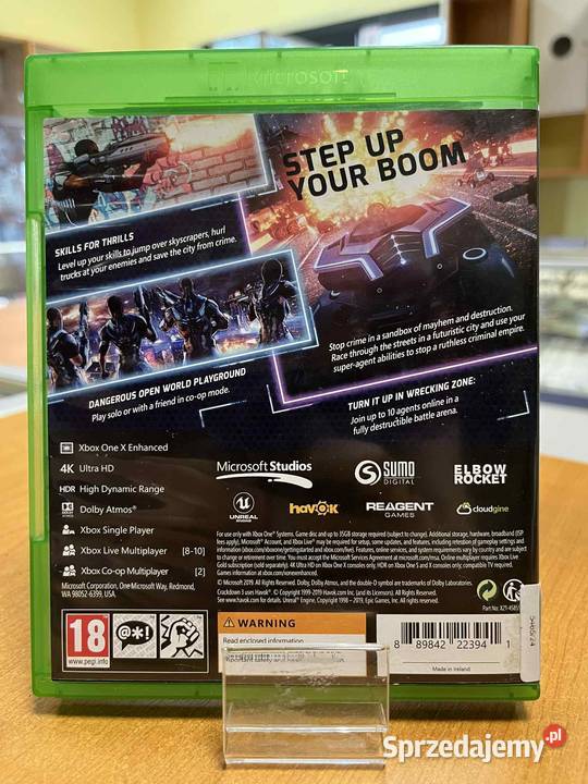 Crackdown 3 XONE Microsoft Xbox One Elbląg