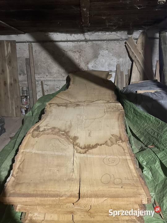 Monolith oak dąb suchy 89x102x200x7 stół blat Przysucha sprzedam