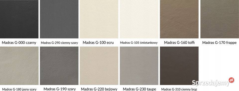 Nowy Narożnik ATLANTA 280x190 100 SKÓRA Kolor do Olesno