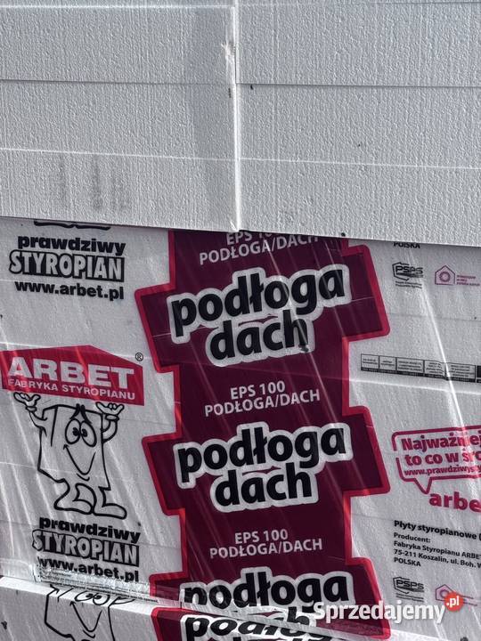 styropian dach podłoga EPS100 Arbet 220 m3 Oleśnica