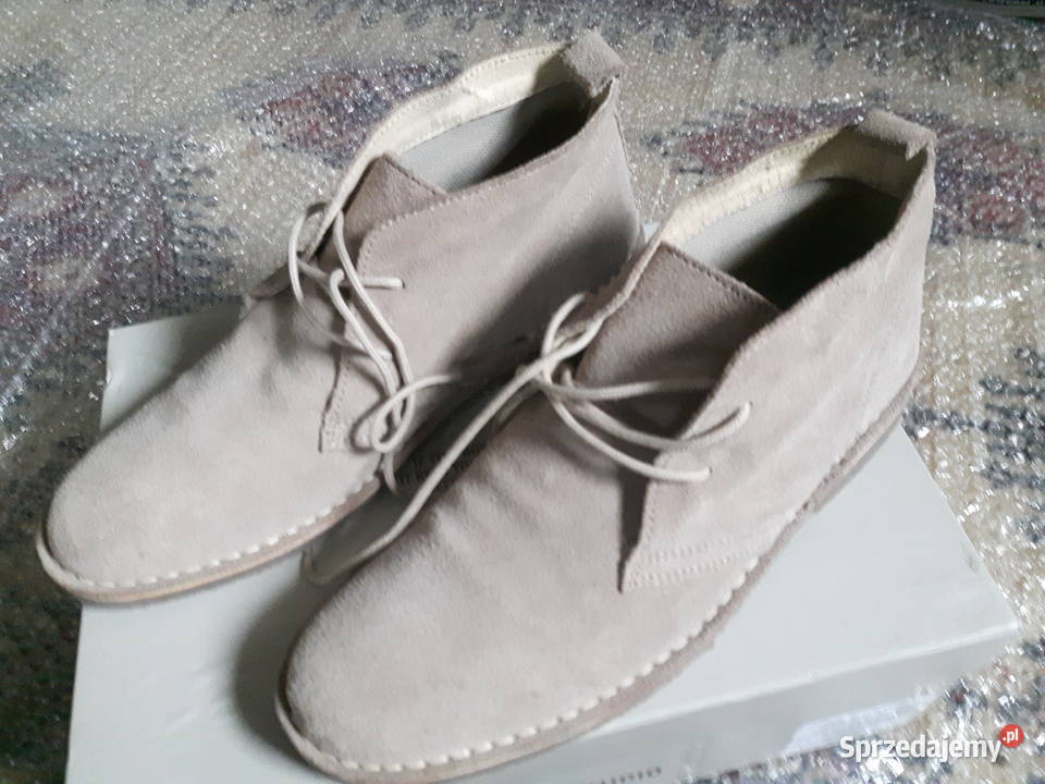 Trzewiki zamszowe męskie marki Kurt Geiger sprzedam