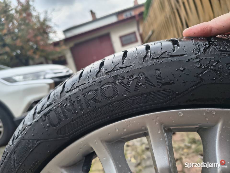 Felgi Mercedes Multispoke 18 plus opony Uniroyal Średnica 18" Parczew