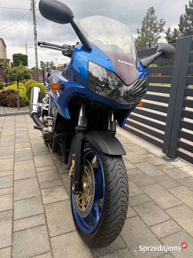 Kawasaki ZRX1200S z książką serwisową nieuszkodzony