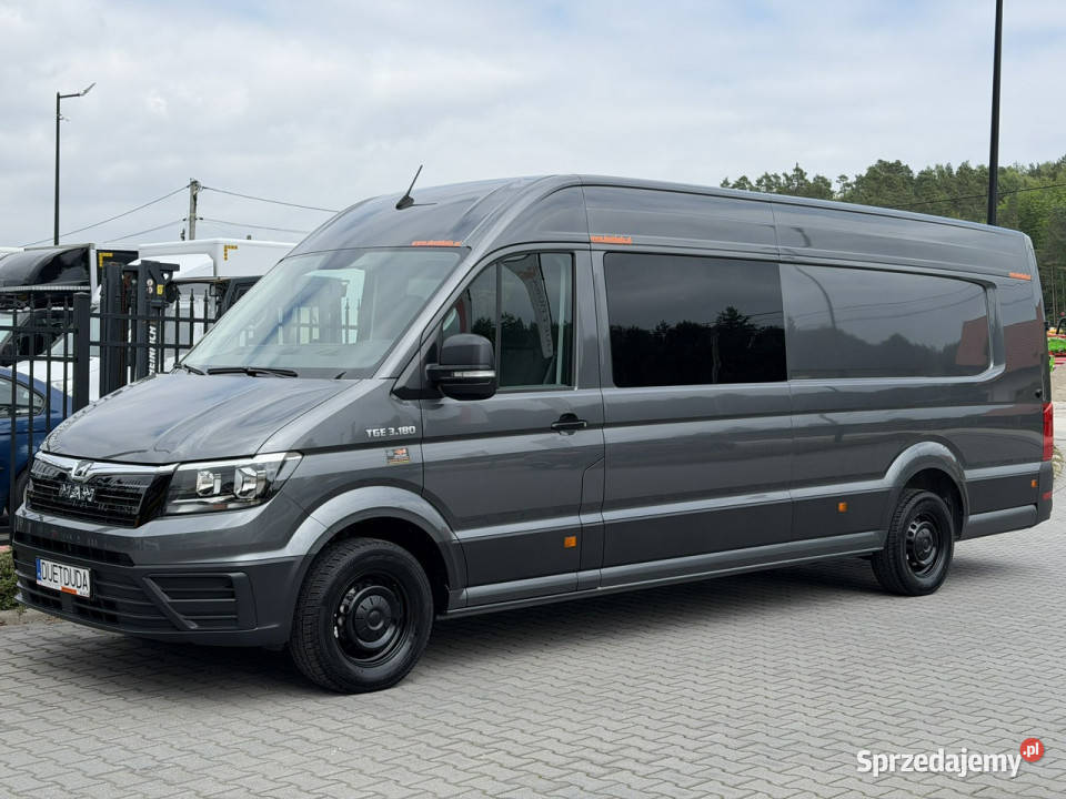 Man TGE 3180 Automat 7OSÓB Brygadówka LONG L5H3 Widełki sprzedam