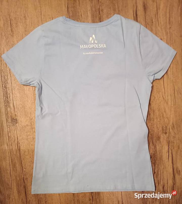Tshirt koszulka jestem z małopolski wychodzę na