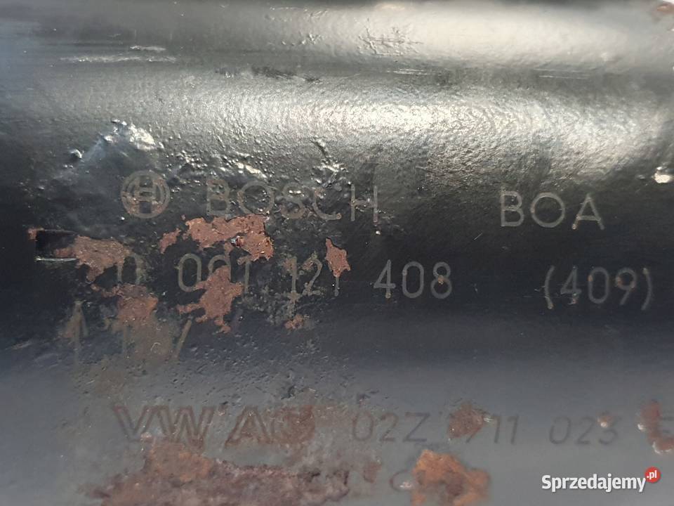 ROZRUSZNIK VW Golf V 14 TSI bosch 0001121408 Układ elektryczny silnika lubelskie Chełm