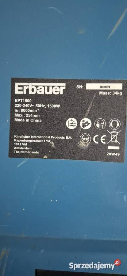 Strugarkogrubościówka Erbauer śląskie