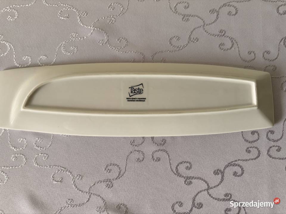 Półmisek porcelanowy TASTE 375 biały nowoczesny Czerwionka-Leszczyny