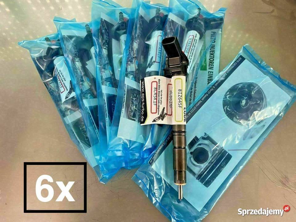 6x wtryskiwacz 0445117029 Audi 30 059130277CK osobowe