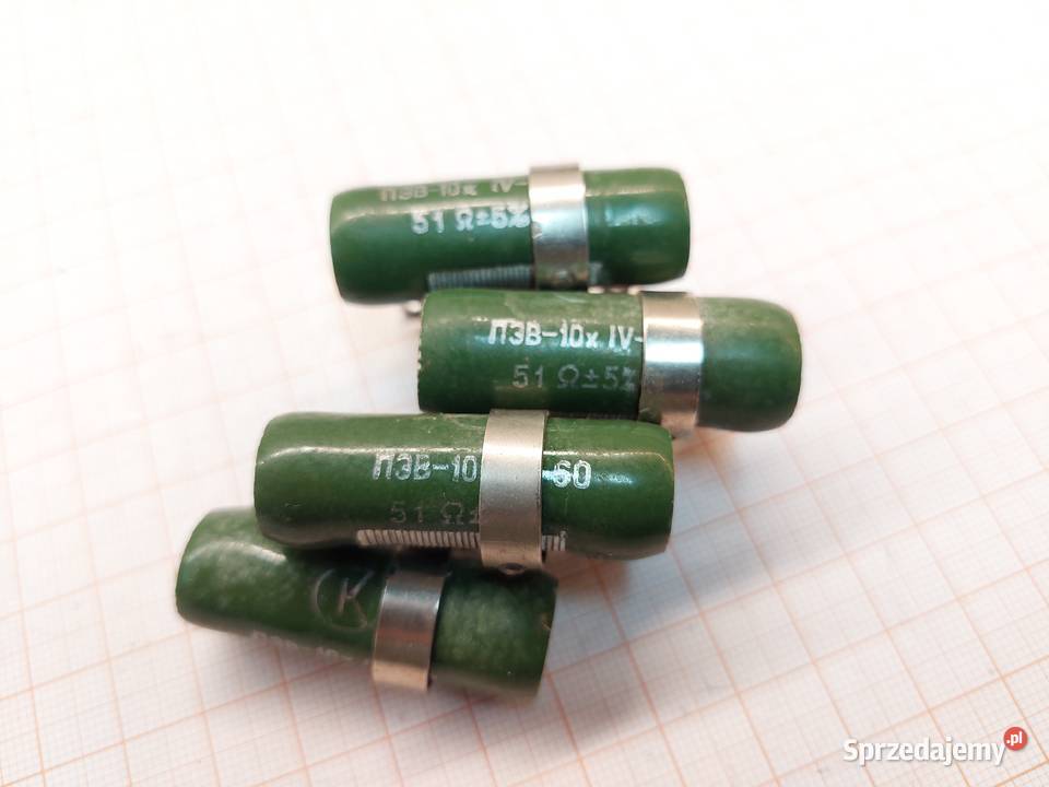 Rezystor Regulowany 51Ohm PZV10x 4 A343 śląskie