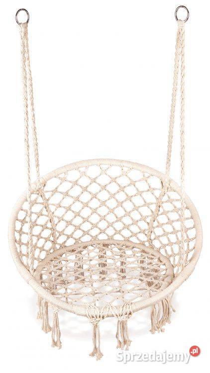 Fotel wiszący huśtawka ogrodowa bocianie gniazdo podlaskie Bielsk Podlaski