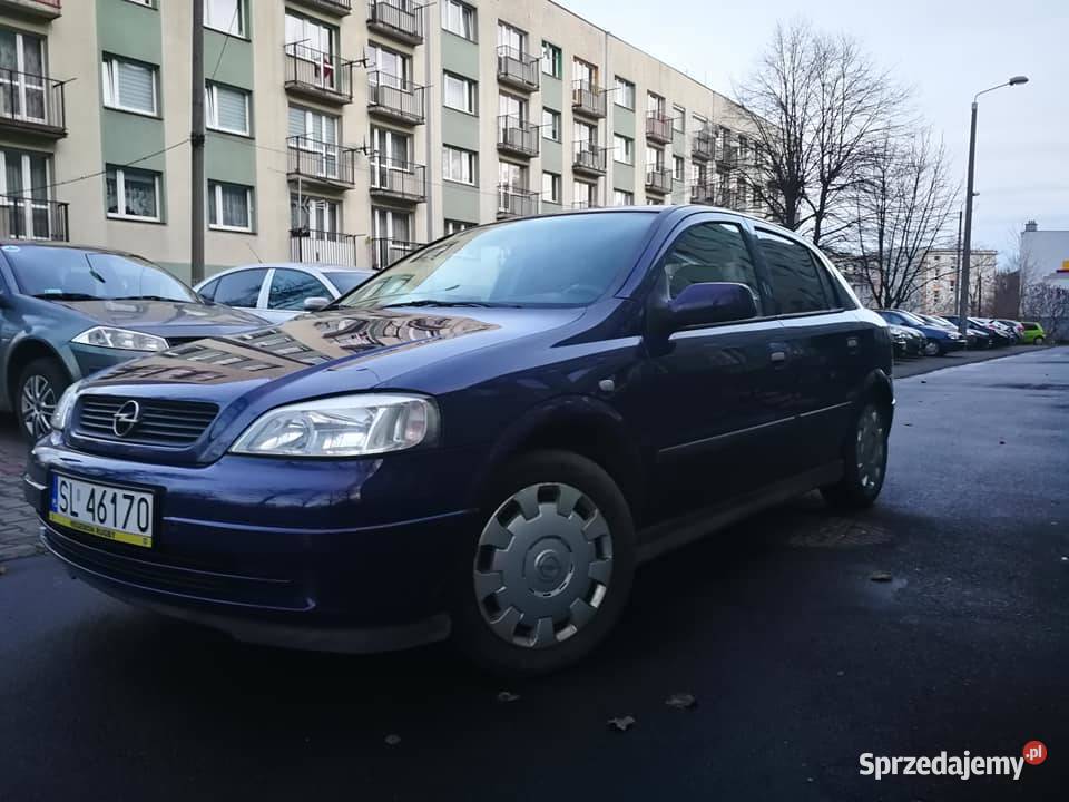 Opel Astra G 2008 14 pierwszy właściciel LPG poduszka powietrzna śląskie Ruda Śląska