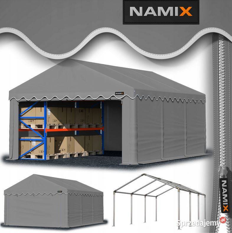 Namiot BASIC 5x6 magazynowy handlowy garaż wiata Jabłonna sprzedam