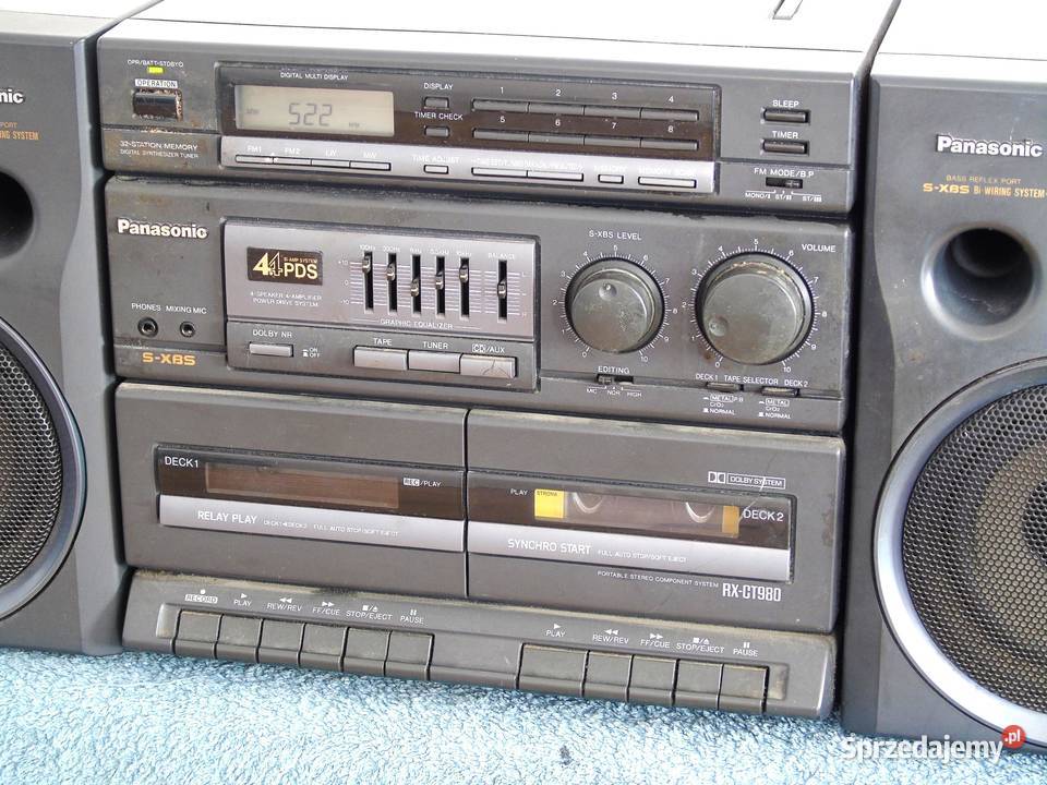 Radio odtwarzacz Panasonic RXTC980 sprawny podkarpackie