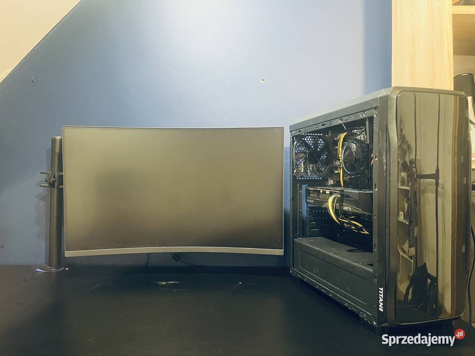 Komputer gamingowy monitor 180200hz wielkopolskie Piła