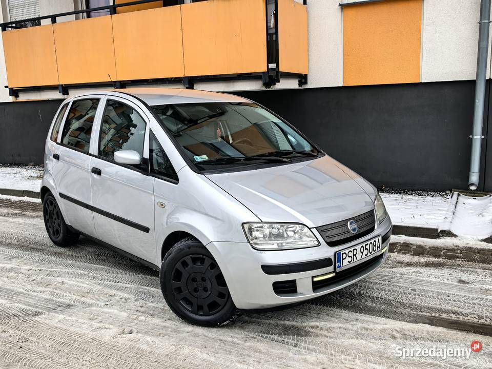 Fiat Idea 2006 silnik 14 GAZ Klima WSPOMAGANIE benzyna+LPG Poznań