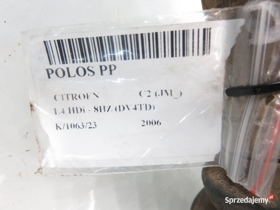 PÓŁOŚ PRAWA PRZEDNIA CITROEN C2 14 HDi