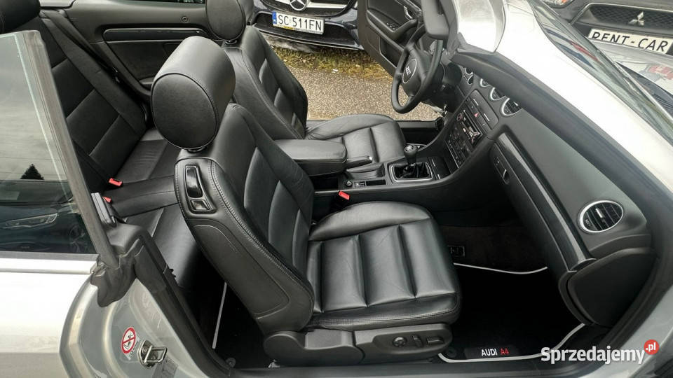 Audi A4 Cabrio 24i V6170OPŁACONY Bezwypadkowy nieuszkodzony Częstochowa