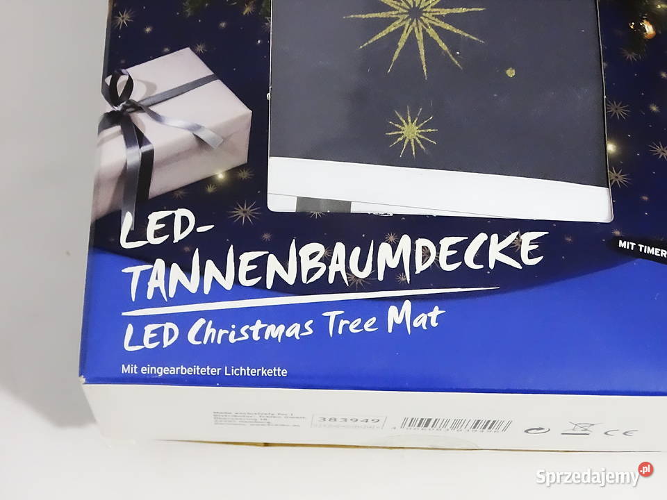 Podkładka LED pod choinkę 20 światełek led lubelskie Biłgoraj