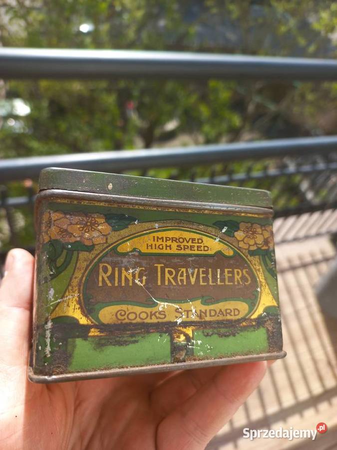 Stare metalowe pudełko cook co Manchester LTD Piastów sprzedam