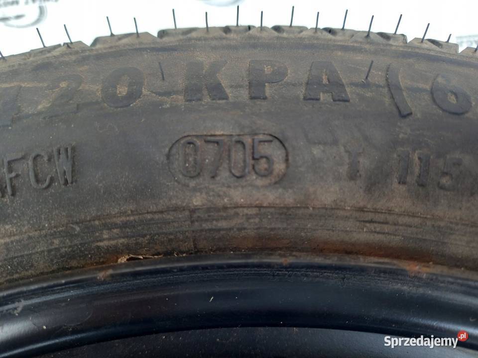 OPEL ASTRA H koło dojazdowe 1157016 92M 4x100