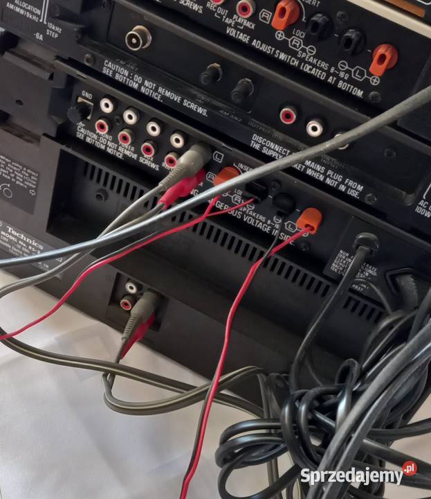 Mini wieża Technics Wzmacniacz SU3 tuner ST8