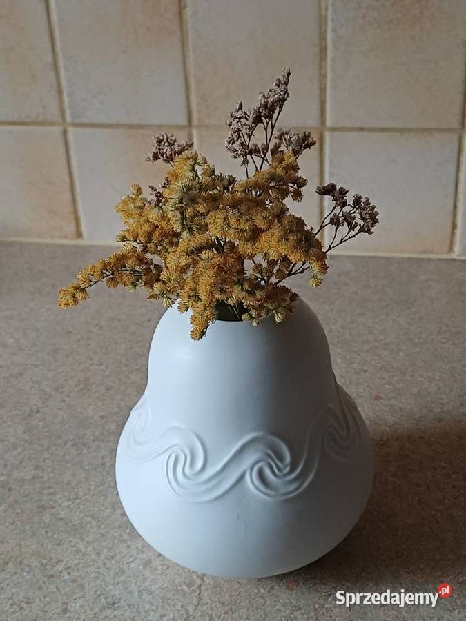 Vintage bialy wazon Nowy Targ sprzedam