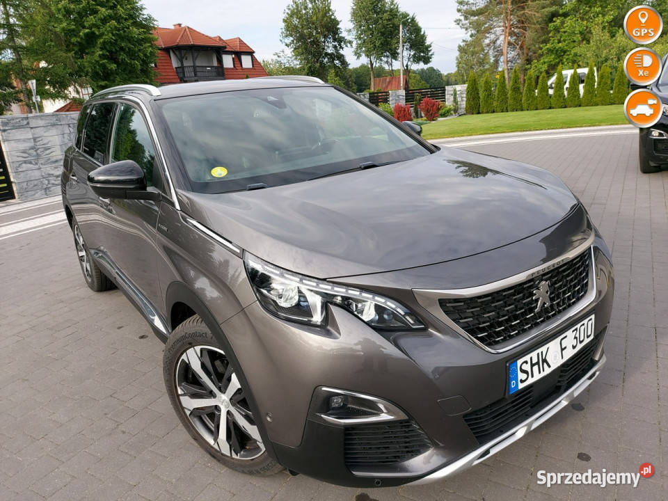 Peugeot 5008 20 hdi gt 7 foteli kamera navi full elektrochrom. lusterka boczne 5008 Motoryzacja Drelów