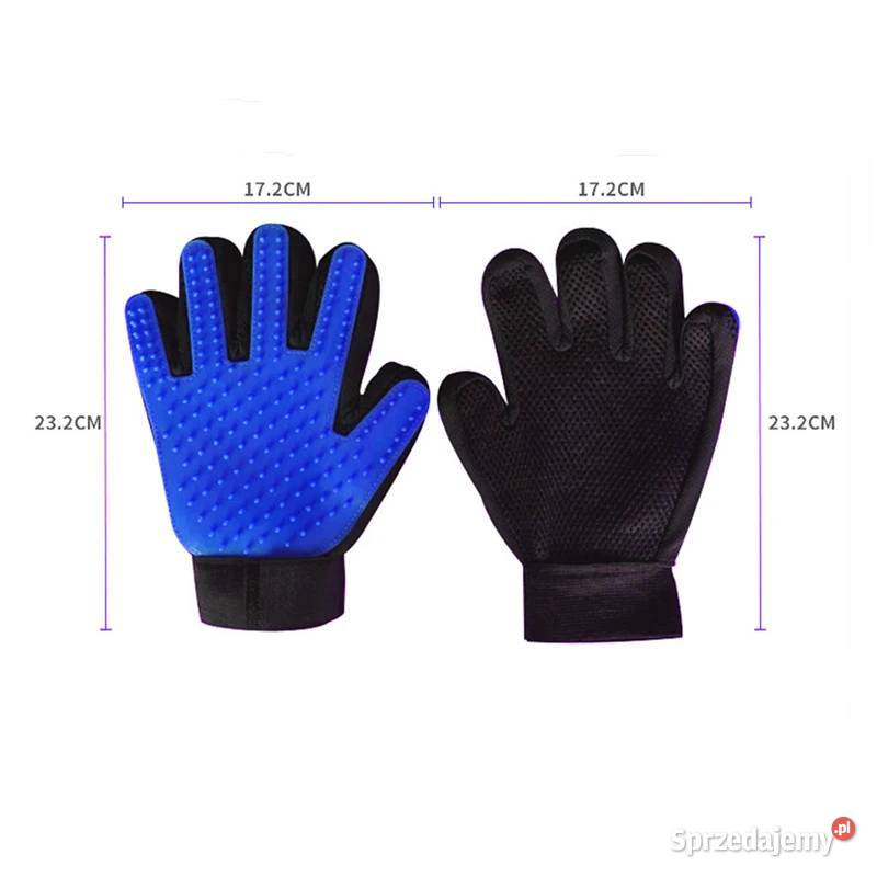 Rękawica do czesania zwierzaków do wyczesywania Płock