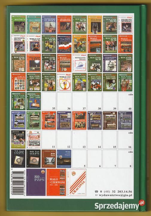 ENCYKLOPEDIA PIŁKARSKA FUJI ROCZNIK 20072008 E34 Łódź sprzedam