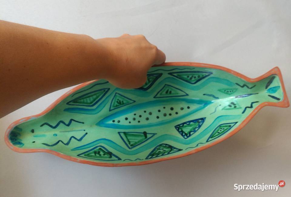 Ceramiczna patera ryba picassi Częstochowa sprzedam