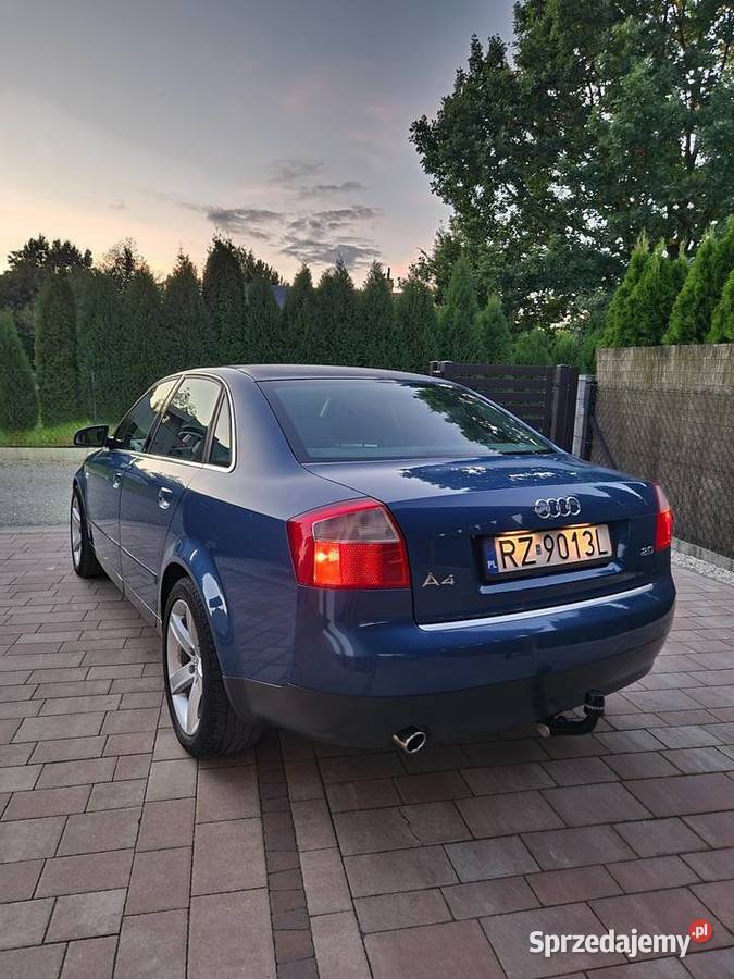 Audi A4 B6 20 benzyna Bez korozji 2 komplety kół 274600km Rzeszów sprzedam