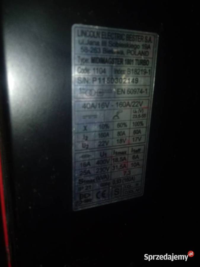 Spawarka bester 1801 Midi MagMaster Narzędzia Dzierżoniów