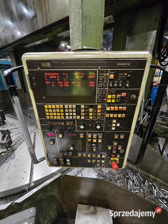 Tokarka Karuzelowa Schiess Froriep 40DS350