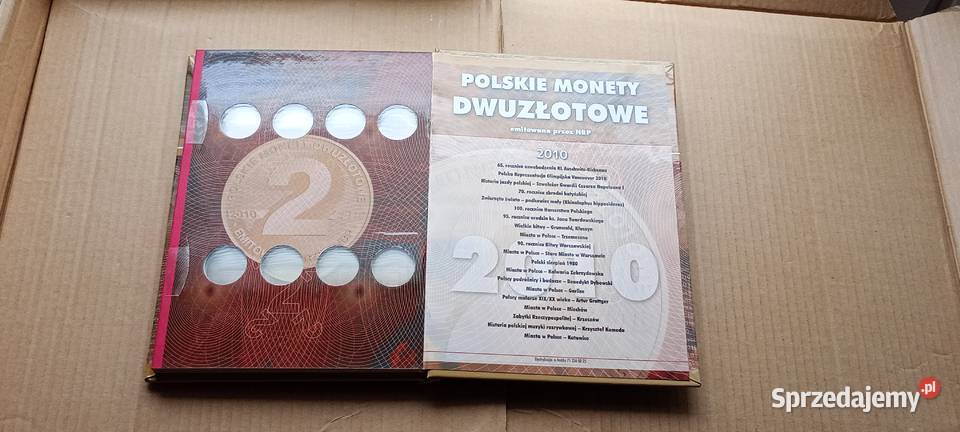 Stare monety Pusty Klaser na monety 2 2010