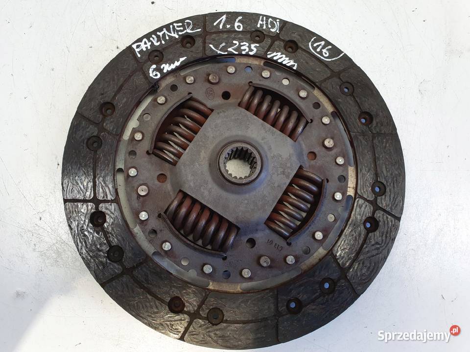 Peugeot Partner 16 HDI DOCISK TARCZA sprzęgło osobowe Chełm sprzedam