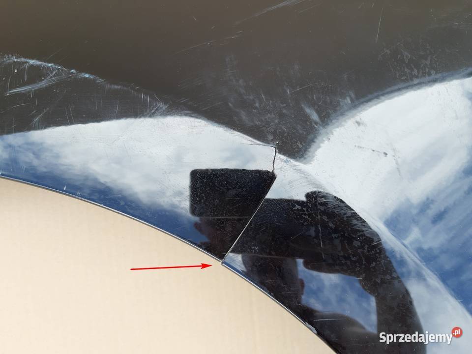 RENAULT CLIO IV BŁOTNIK LEWY PRZÓD 631010624R lubuskie Trzciel sprzedam